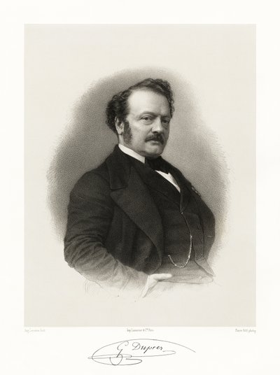 Gilbert Duprez by Auguste Charles Lemoine